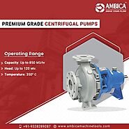 Premium Grade Centrifugal Pump Manufacturer in India