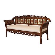 Discover Handcrafted 3 Seater Wooden Sofas - Shop Now!