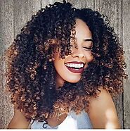 Gorgeous Ombre for curly hair