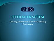 Cleaning Machines and Sweeping Equipments, Speed Kleen System