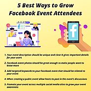 5 Best Ways to Grow Facebook Event Attendees