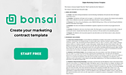 Marketing Contract Template