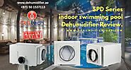 Swimming pool dehumidification • Indoor pool dehumidification system.