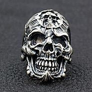 Hell Devil Skull Ring - VVV Jewelry