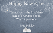 Happy New Year - Brad Paisley