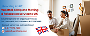 Relocation service to UK