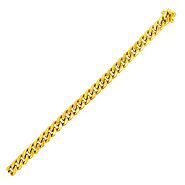 6.1mm 14k Yellow Gold Semi Solid Miami Cuban Chain - Zabdi Jewelry Store