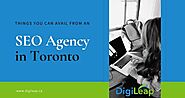 Things you can avail from an SEO agency in Toronto