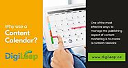 Why Use a Content Calendar