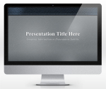 Free Leather Gray PowerPoint Template (16:9) | SlideHunter.comSlideHunter.com