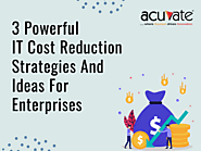 3 Powerful IT Cost Reduction Strategies and Ideas For Enterprises