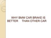 5 brake problems in bmw car