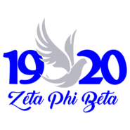 Zeta Phi Beta Dove SVG