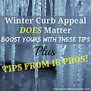 Best Winter Curn Appeal Advice When Selling a Home
