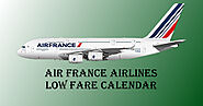 Know Best Date to Book Your Air Tickets & Get Great Deals With Air France Low Fare Calendar