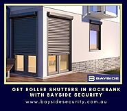 Get Roller shutters in Rockbank with Bayside Security Electric manual shutters