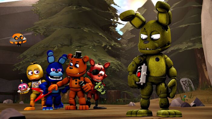 Fnaf World Mod All Characters - Colaboratory