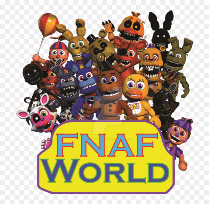 FNAF World Update 3 A Listly List