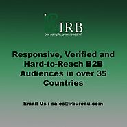 B2B Survey Managment Companies | IRBureau