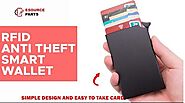 RFID Anti Theft Smart Wallet ID and Credit Card Holder