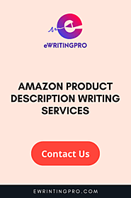 Amazon Product Description Writing Services