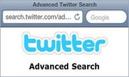 Advanced Twitter Search