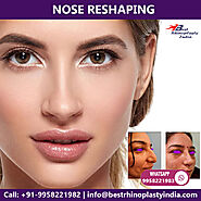 Best Nose Surgeon in Delhi, Rhinoplasty Cost in Delhi