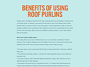 Purlins | Roof Purlin | Purlin Roof