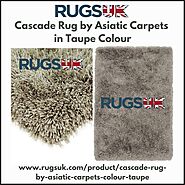 Cascade Rug by Asiatic Carpets in Taupe Colour