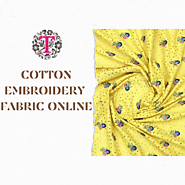 Cotton Embroidery Fabric Online