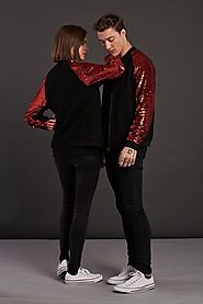 Special Sequin Bomber Jackets