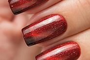 Burn It Down (Thermal+Magnetic) | Bow nail polish – LolliPolish