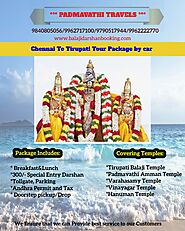 Chennai Tirupati Package Tour