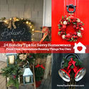 Savvy Holiday Tips for Front Door Decorations