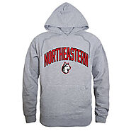 Northeastern University Huskies Campus Hoodie Sweatshirt Heather Grey – Campus-Wardrobe