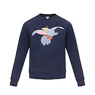 Loewe Dumbo Sweatshirt Navy Blue