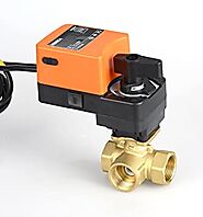 Motorized Control Valves; Regulate or Manipulate the Flow of Gas, Oil, Water, or Steam