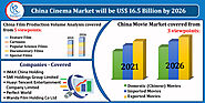 China Cinema Market Forecast by Movies, Companies, Forecast by 2026