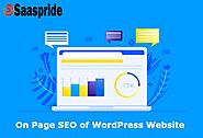 We provide complete service of on-page SEO and technical on-page optimization of WordPress site