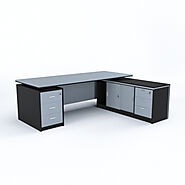 ARIEL Executive Office Desk - Office Master - Office Furniture Dubai