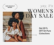 Celebrate Your Flawless Beauty Women's day sale at Indique hair