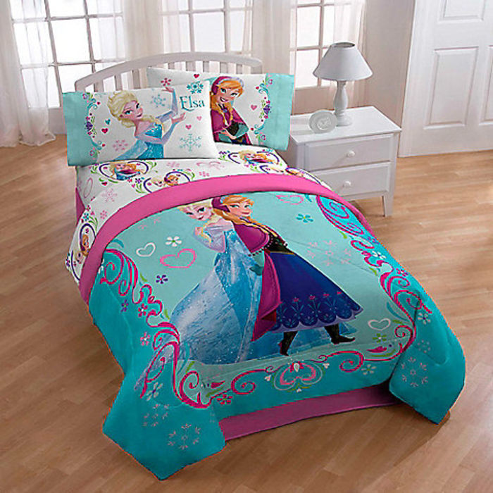 Disney Frozen Bedding Set Full Sheet Sets And Comforters A