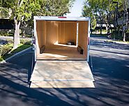 8.5x20 Enclosed Cargo Trailer | 20 ft Car Hauler For Rent in OC