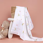 Buy Birds Bamboo Swaddle Wrap for Newborn: Kicks & Crawl