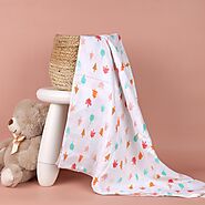 Buy Fun in Forest Bamboo Swaddle Wrap: Kicks & Crawl