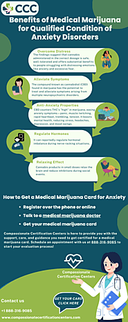 Benefits of Medical Marijuana for Qualified Condition of Anxiety Disorders