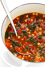 20-Minute Moroccan Chickpea Soup | Gimme Some Oven