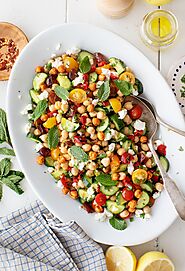 Mediterranean Chickpea Salad Recipe - Love and Lemons