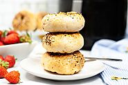 Easy Air Fryer Bagels