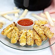 Air Fryer Mozzarella Sticks